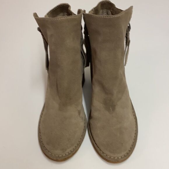 Dolce Vita Lana block heel leather bootie A16 - Picture 3 of 10